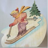 CH128-OLD TYME SKIING