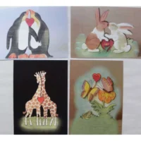 LOVELOCKS SET OF 4