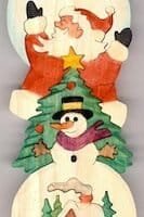 CH100-SNOWMAN TOTEM